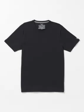 Solid Short Sleeve Tee - Black