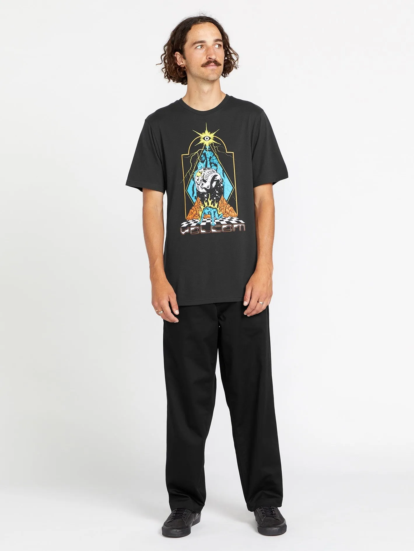 Star Scream Short Sleeve Tee - Washed Black Heather