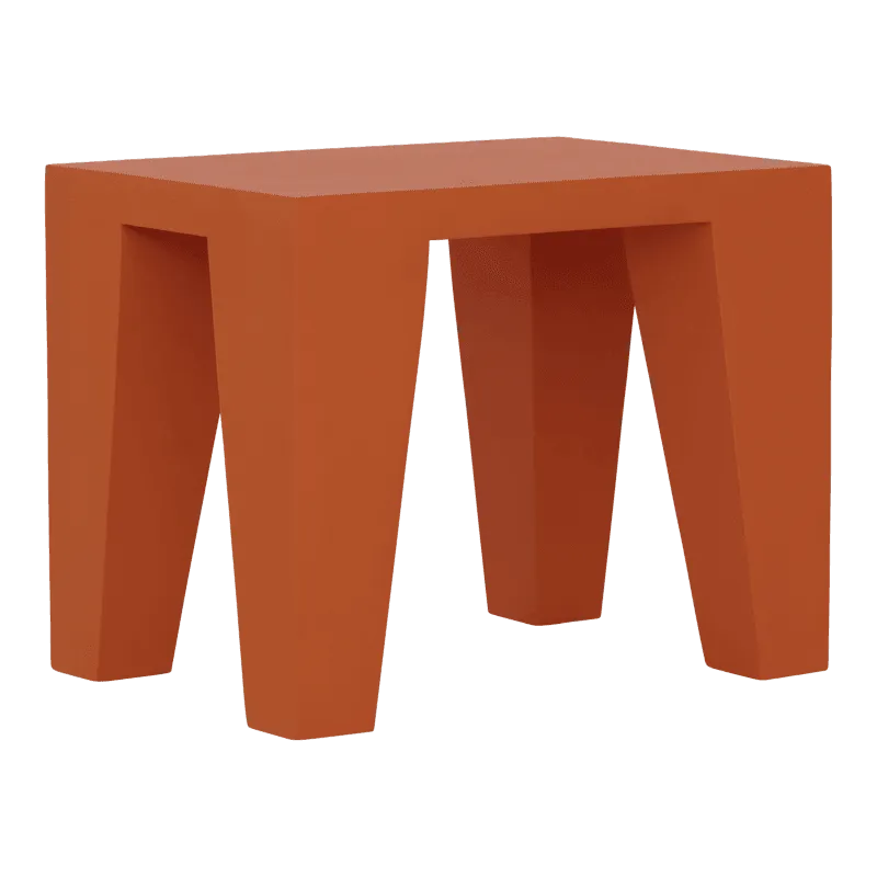 Stool Leon, flame