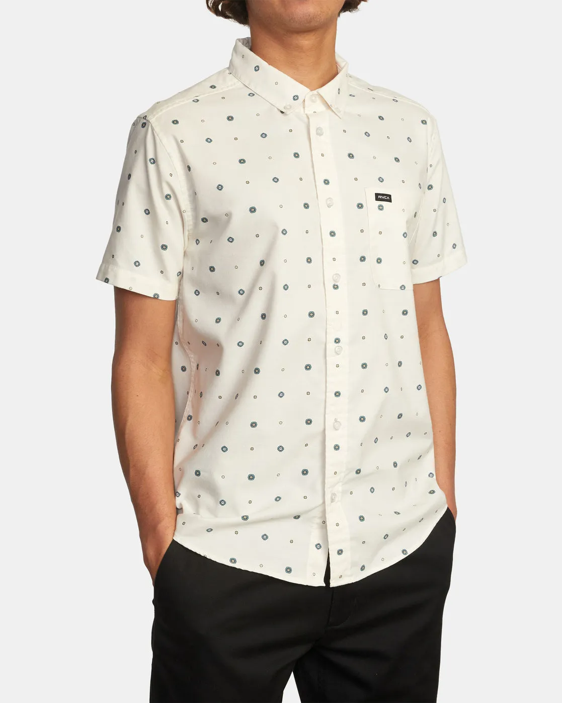 That'll Do Slim Fit Short Sleeve Shirt - Natural