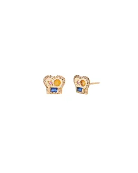 The Max Icon Stud I Sapphires