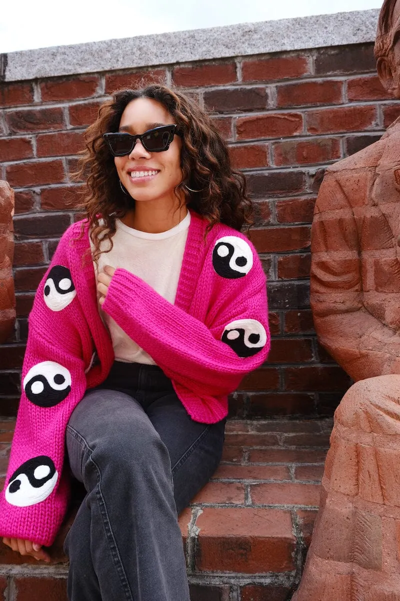 You're the Yin to My Yang Puff Cardigan